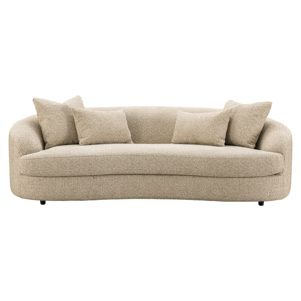 Sofa Morena cream blockweave