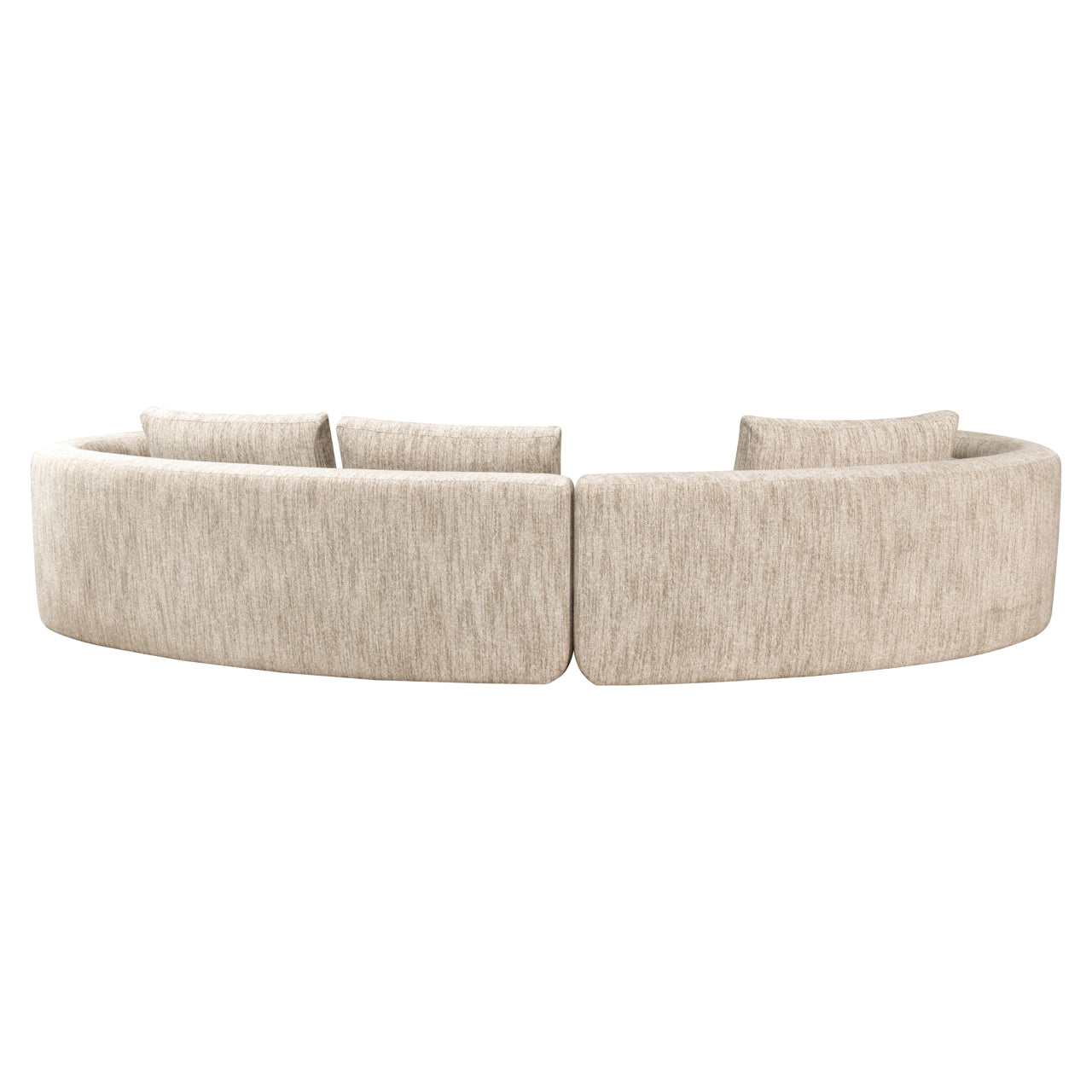 Sofa Angusto natural softweave lounge left