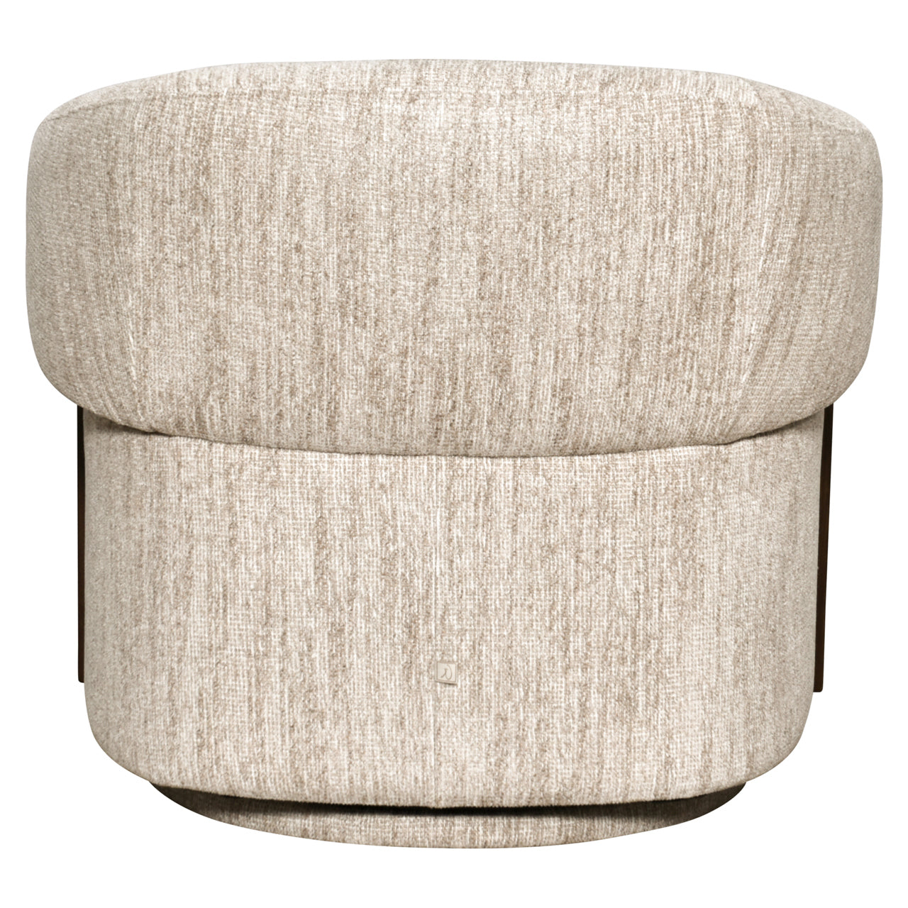 Lounge chair Marina natural softweave swivel fire retardant