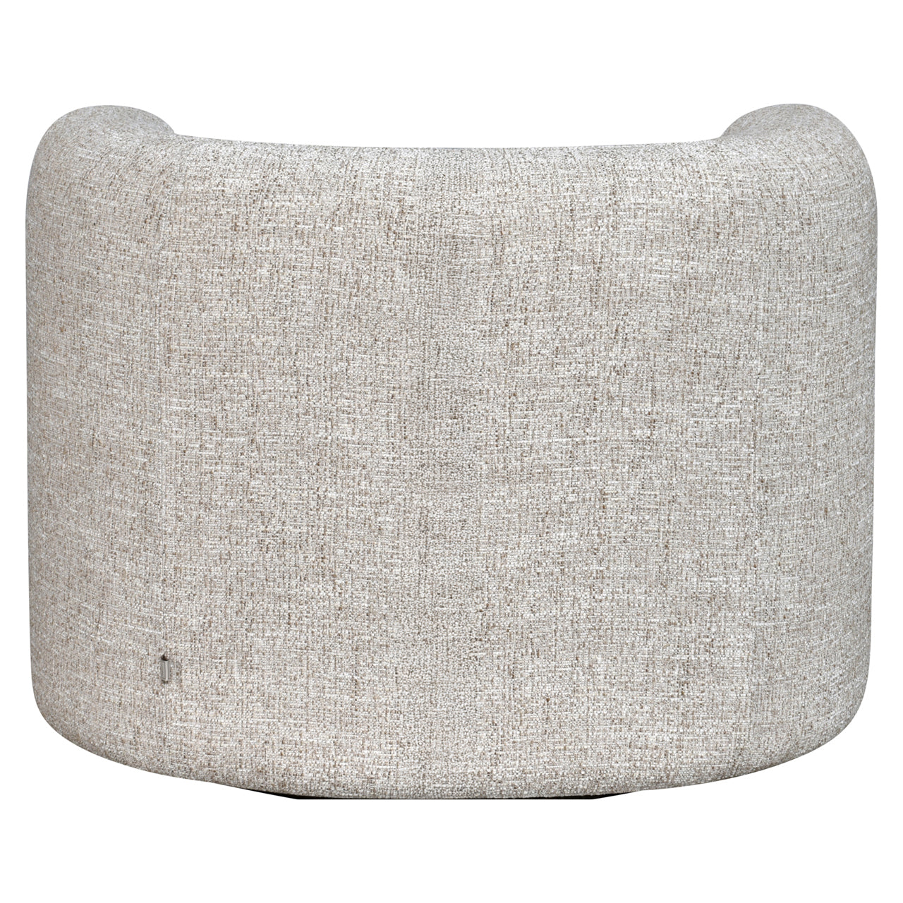 Lounge chair Talley cream tweed swivel