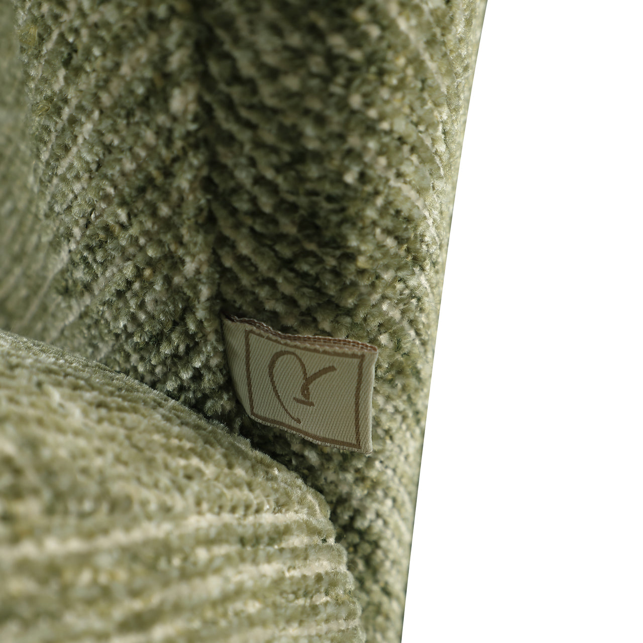 Dining chair Amely pistache softweave swivel