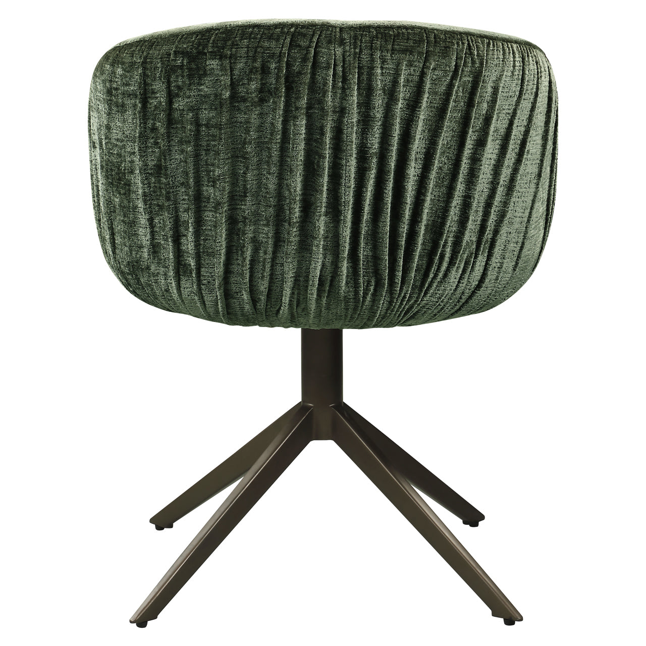 Dining chair Cassi sage chenille swivel