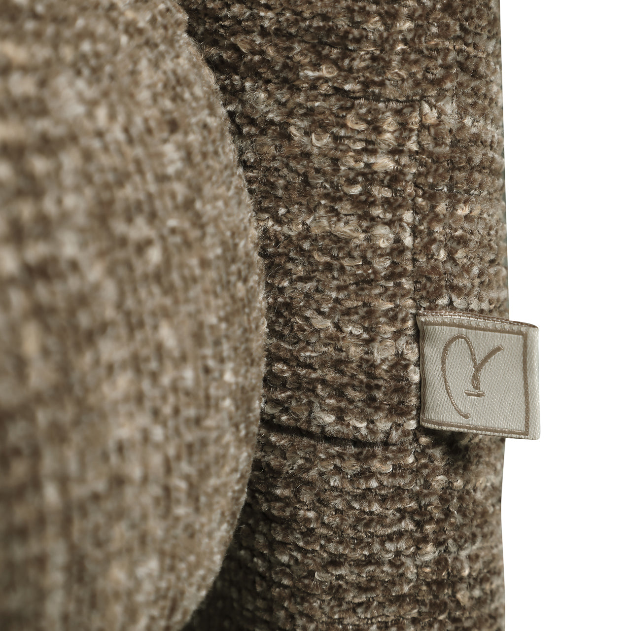 Dining chair Maya brown softweave (Set of 2)
