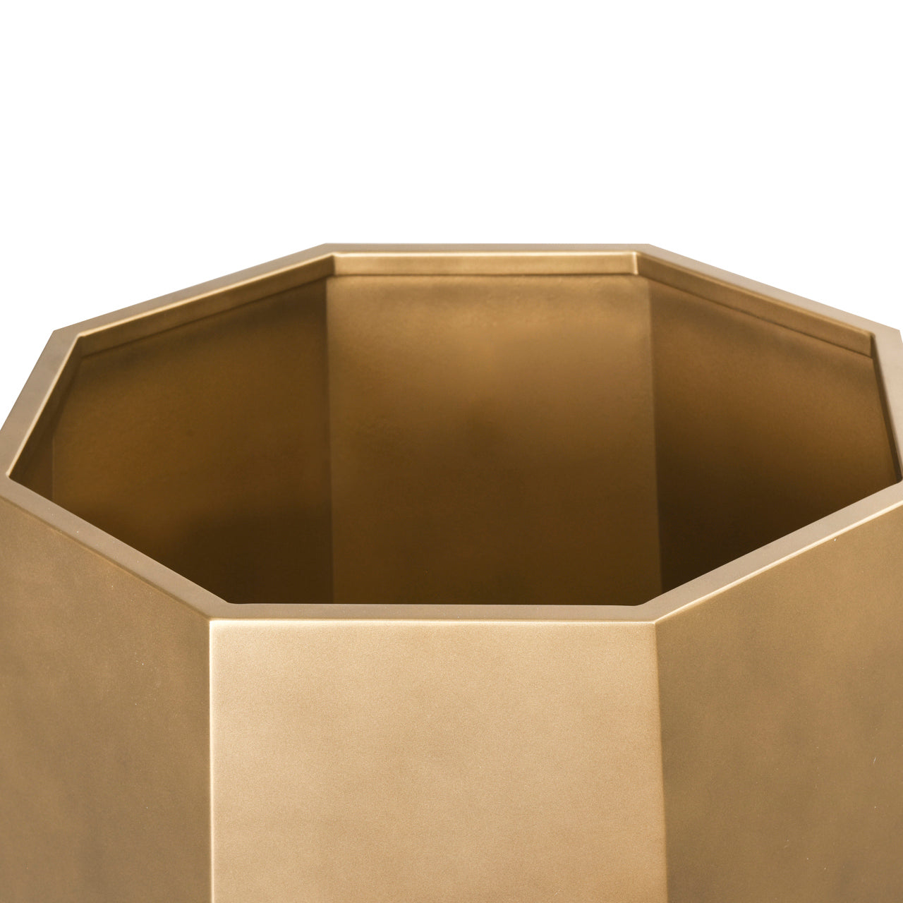 Planter Axis bronze gold large