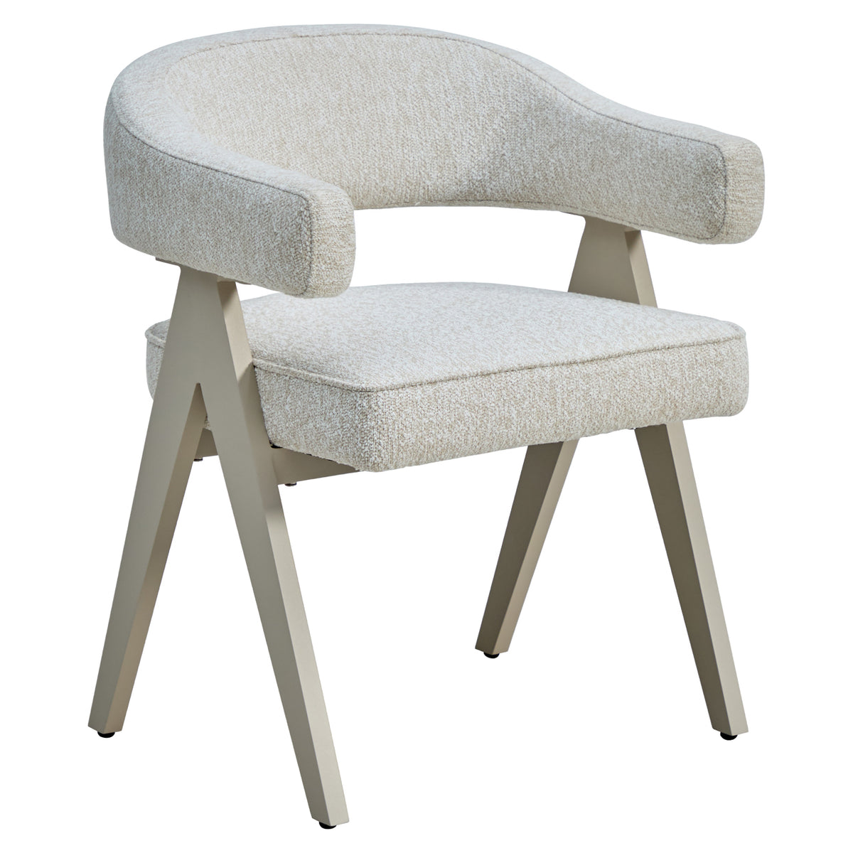 Outdoor dining chair Catalan ecru