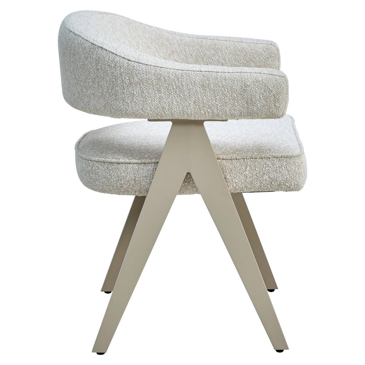 Outdoor dining chair Catalan ecru
