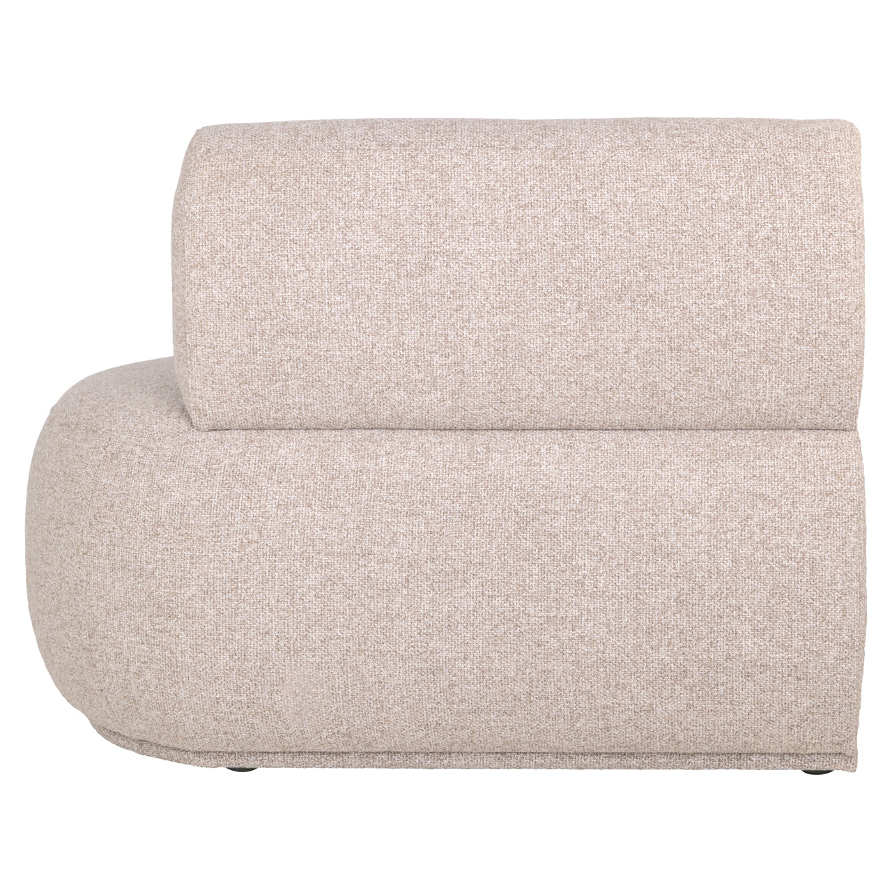 Dining bench Sorrobon customized open end straight right