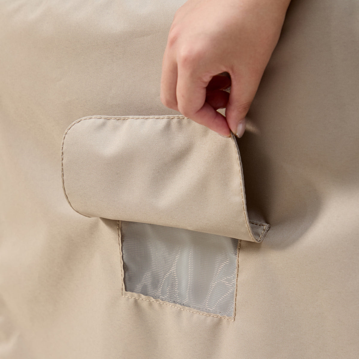 Winter protective cover Nuba taupe 215183 and 216958