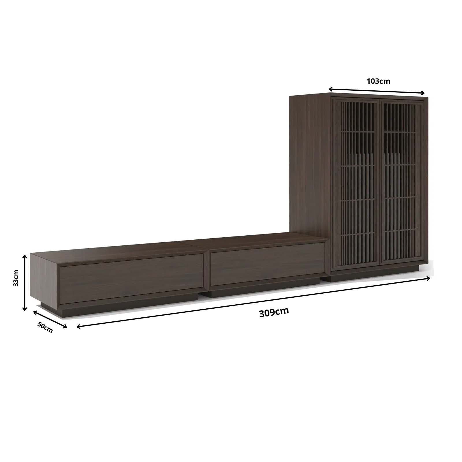 TV Unit Riva Option 3