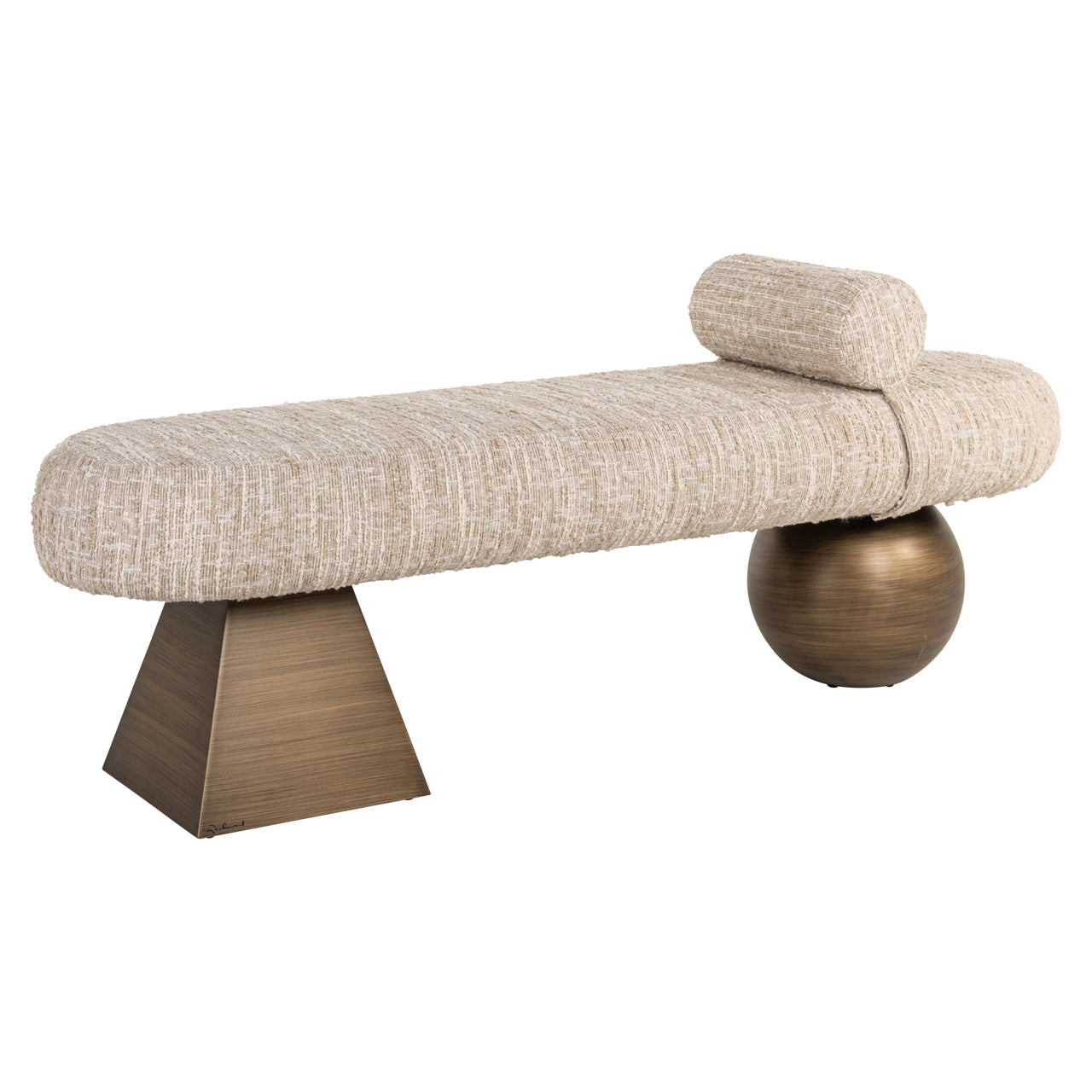 Bench Alexander Jones beige angora (Geneva)