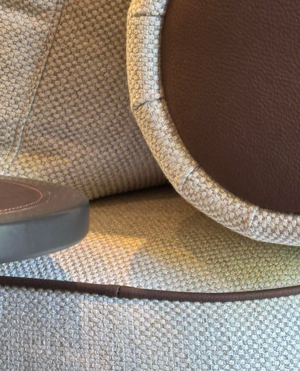 Sofa Kyoto - Light Gray/Beige 234x111cm