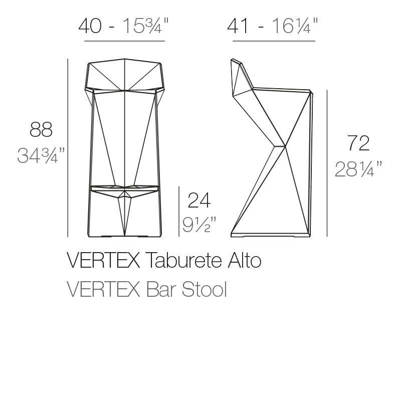 Vertex Bar Stool