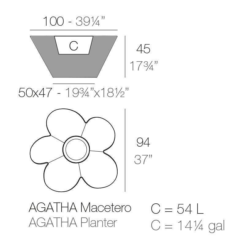 Agatha Planter