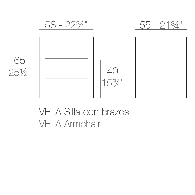 Vela Armchair