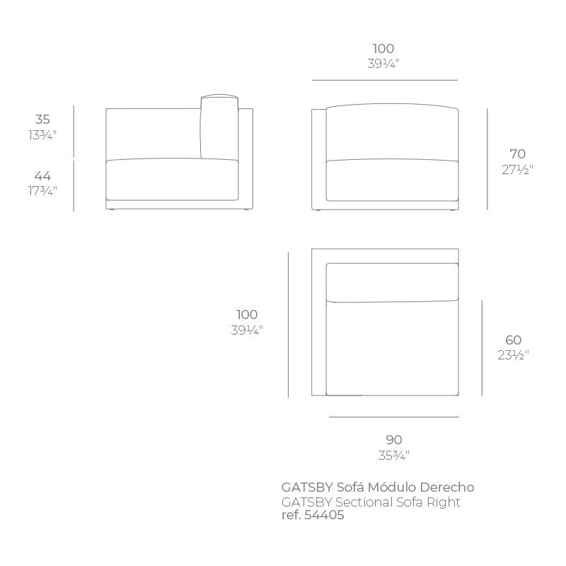 Gatsby Right Section