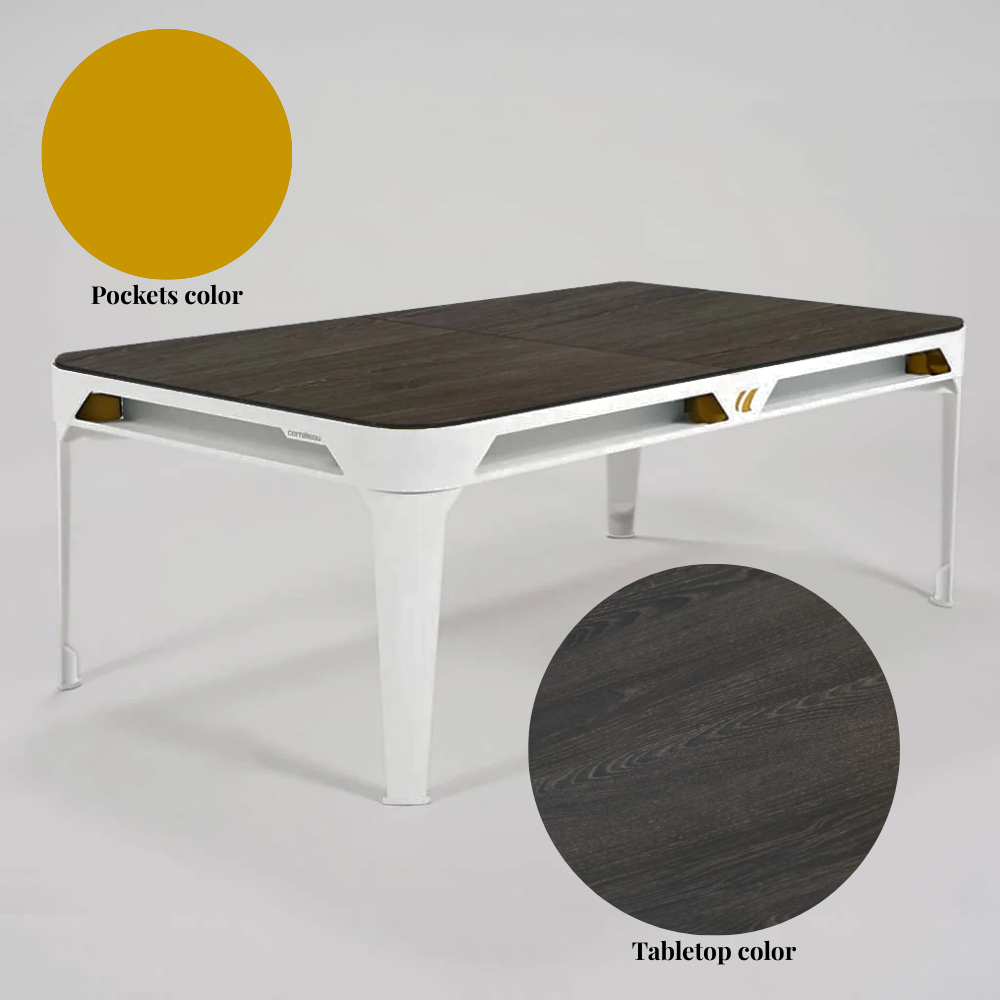 Outdoor Pool & Dining Table 7FT White