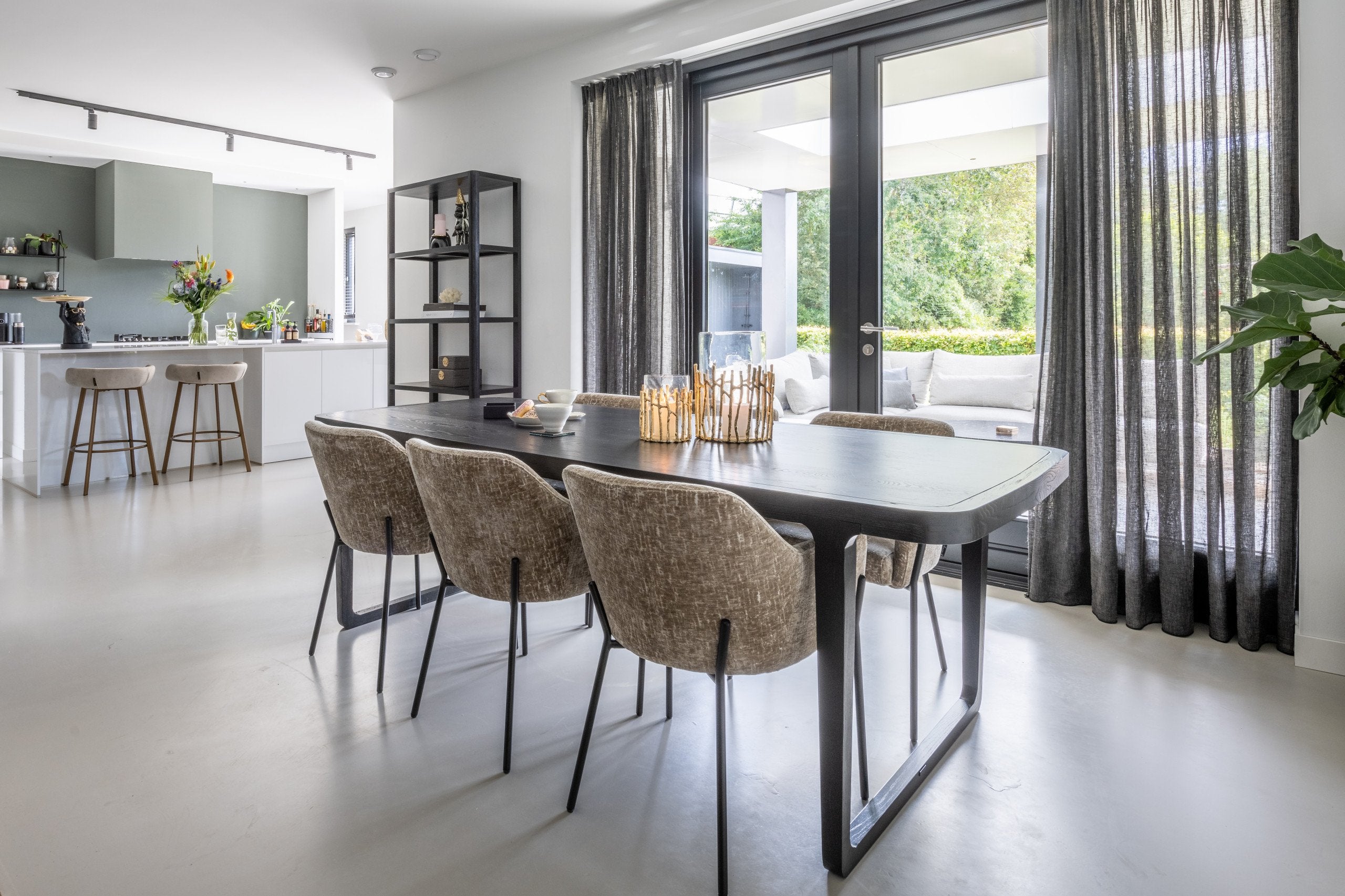 Dining chair Fay shitake island