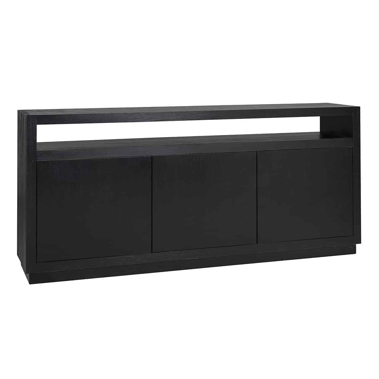 Dressoir Oakura 3-deurs (zwart)