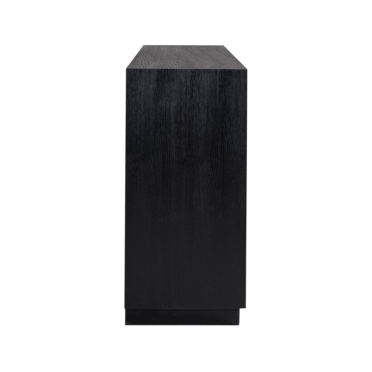 Sideboard Oakura 3-türig (Schwarz)