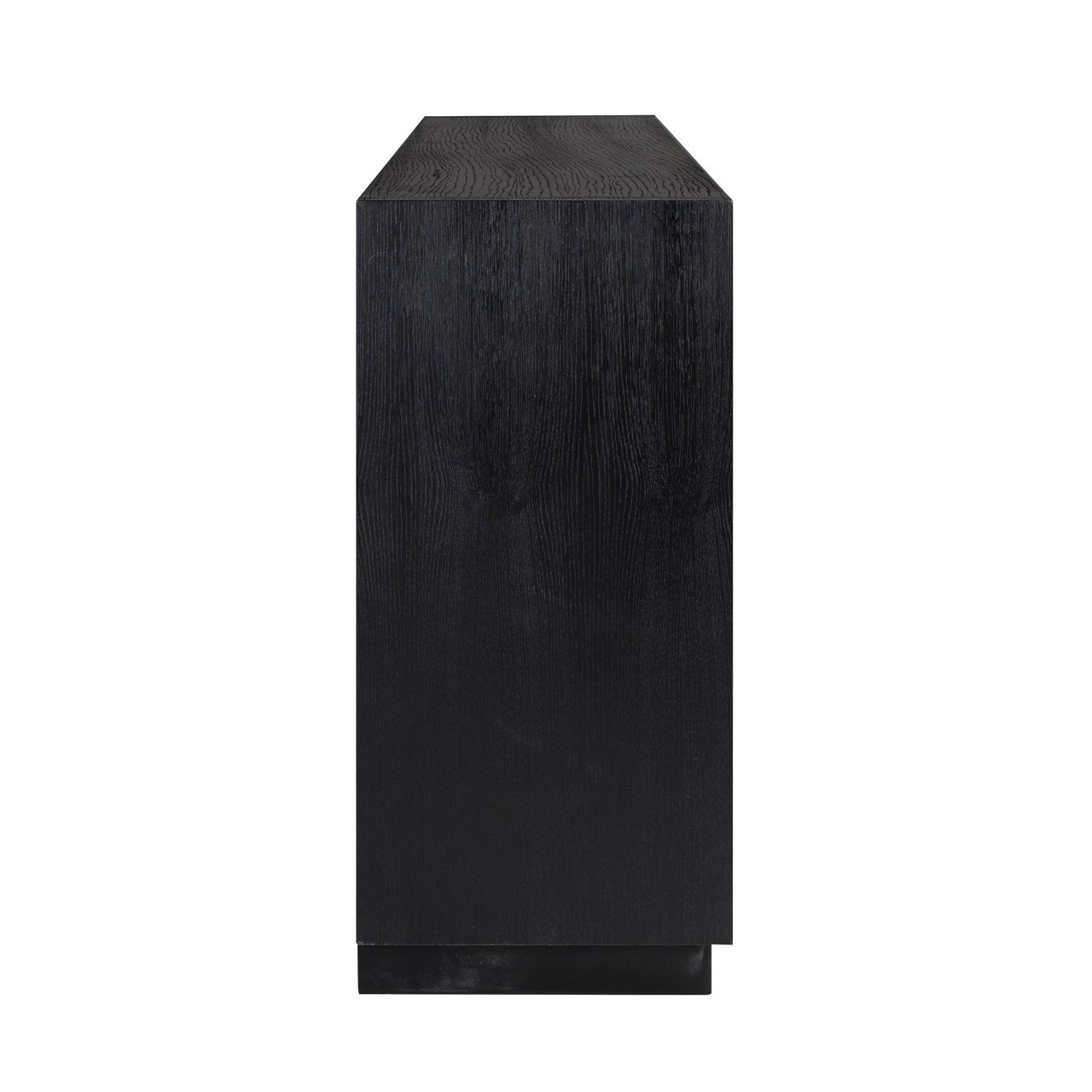 Sideboard Oakura 4-türig (Schwarz)