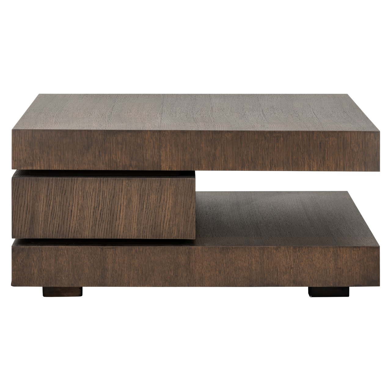Coffee table Oakura brown 90x90