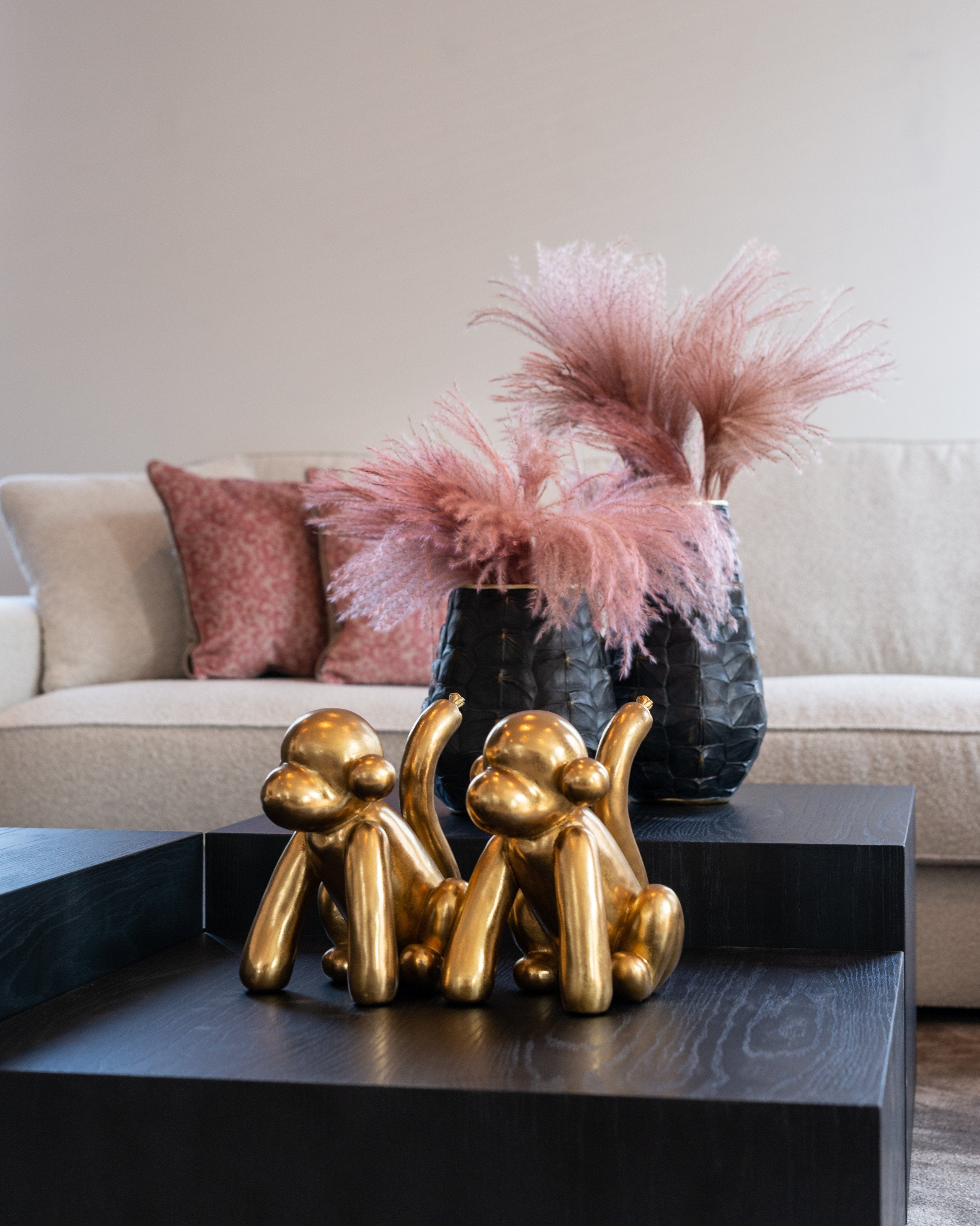 Decorative object Monkey gold
