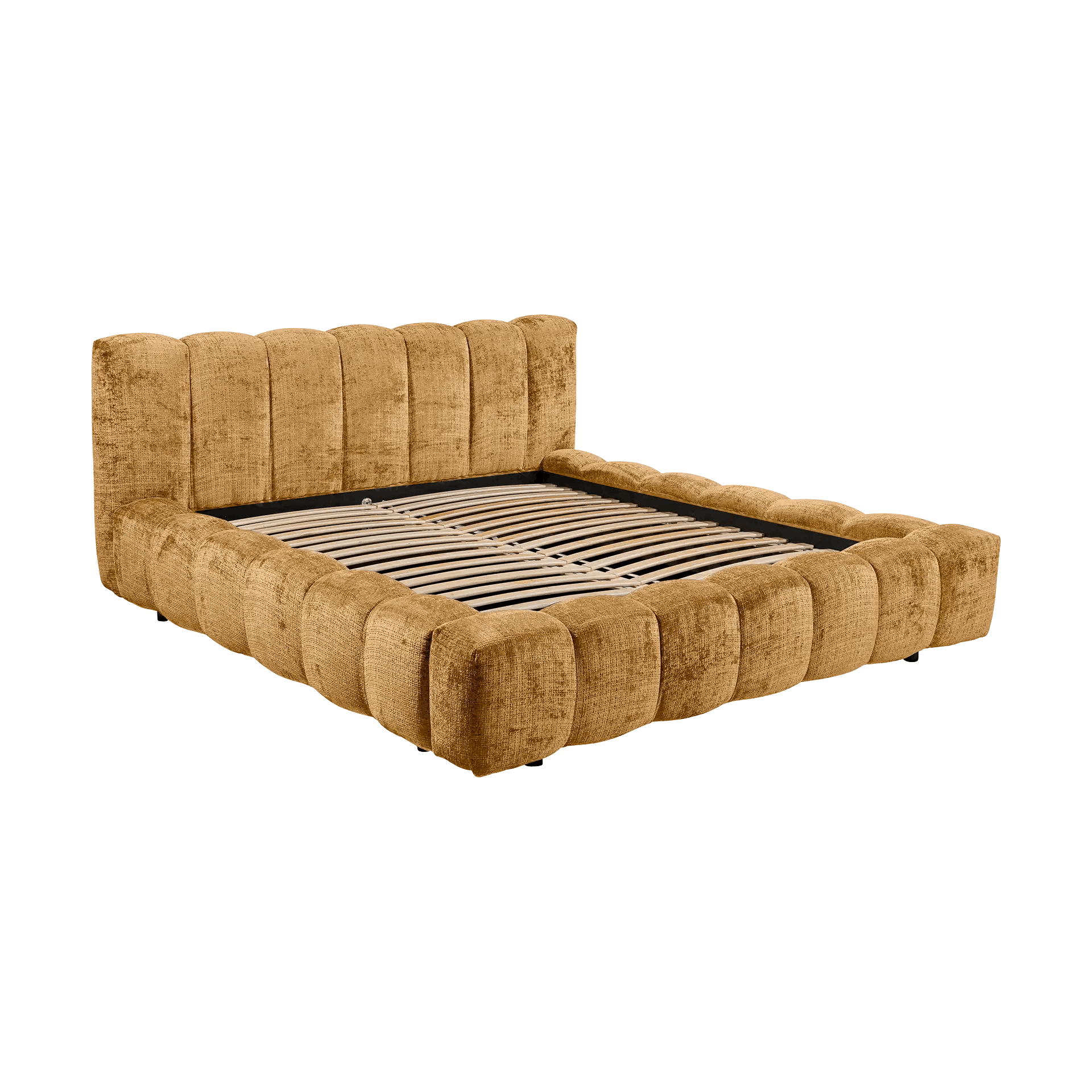 Boxspring Bexter - Gold | Includes Slatted Base & Matress