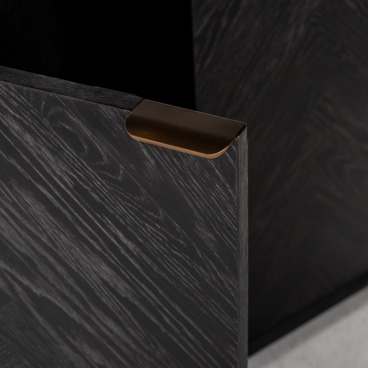 Display cabinet Blackbone Brass black rustic