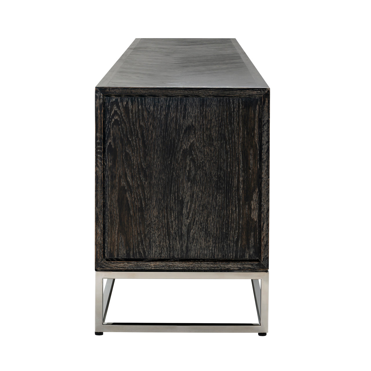 TV cabinet Blackbone Silver black rustic 220