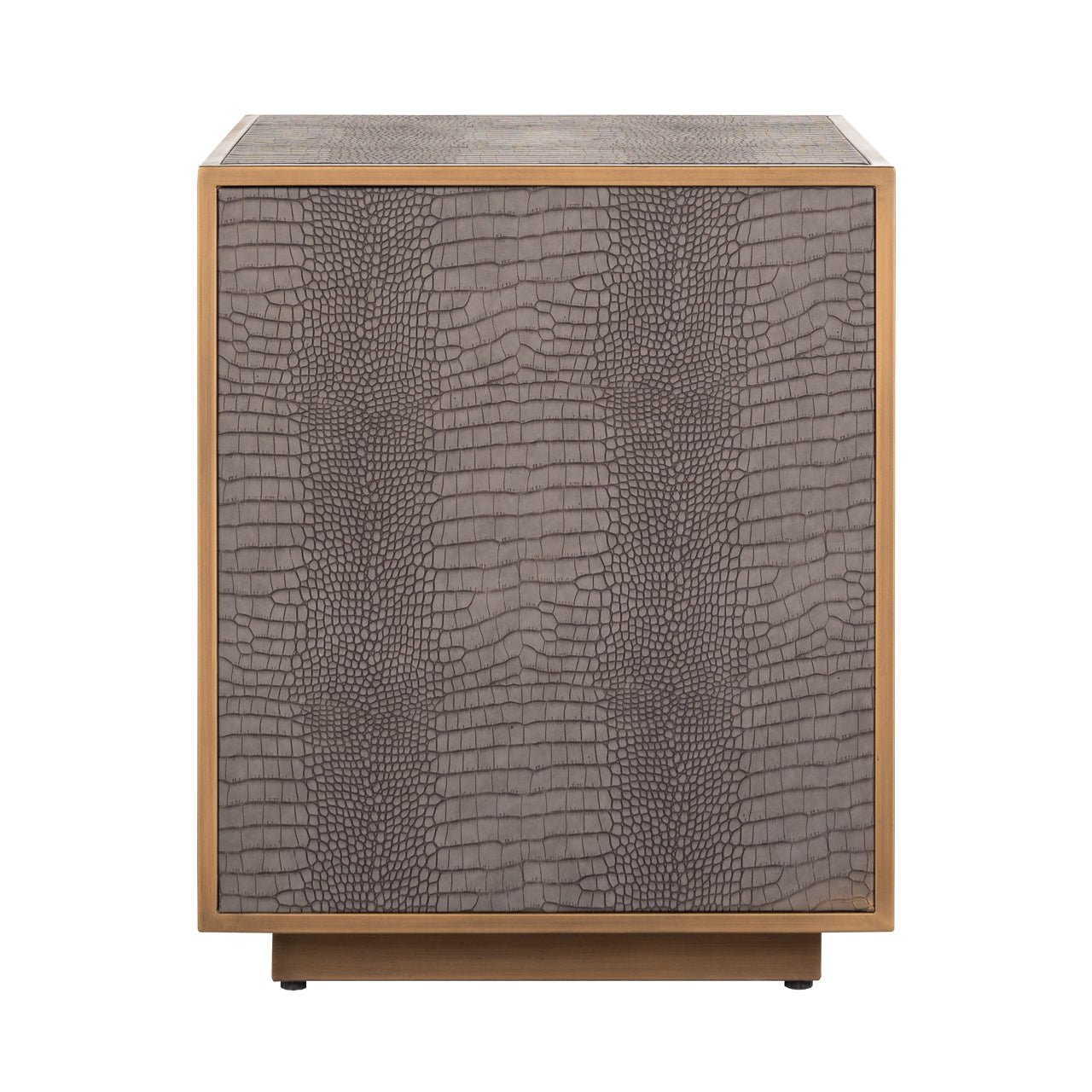 Nightstand Classio brushed gold