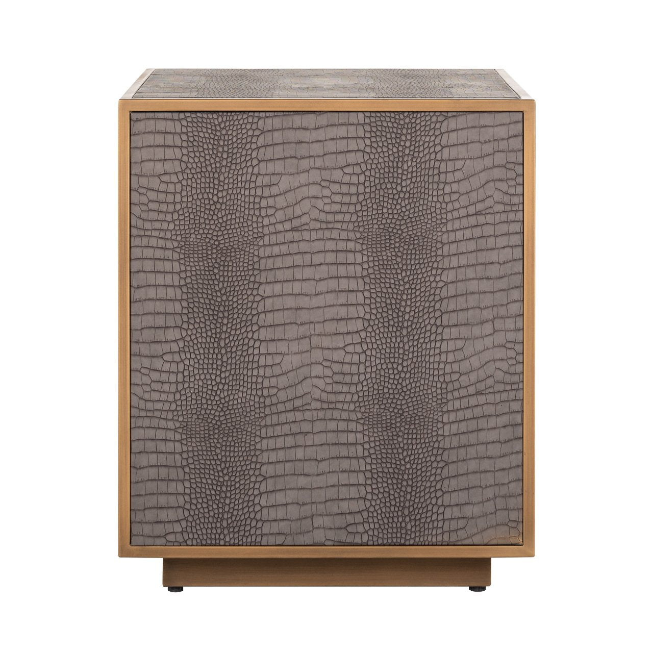 Nightstand Classio brushed gold