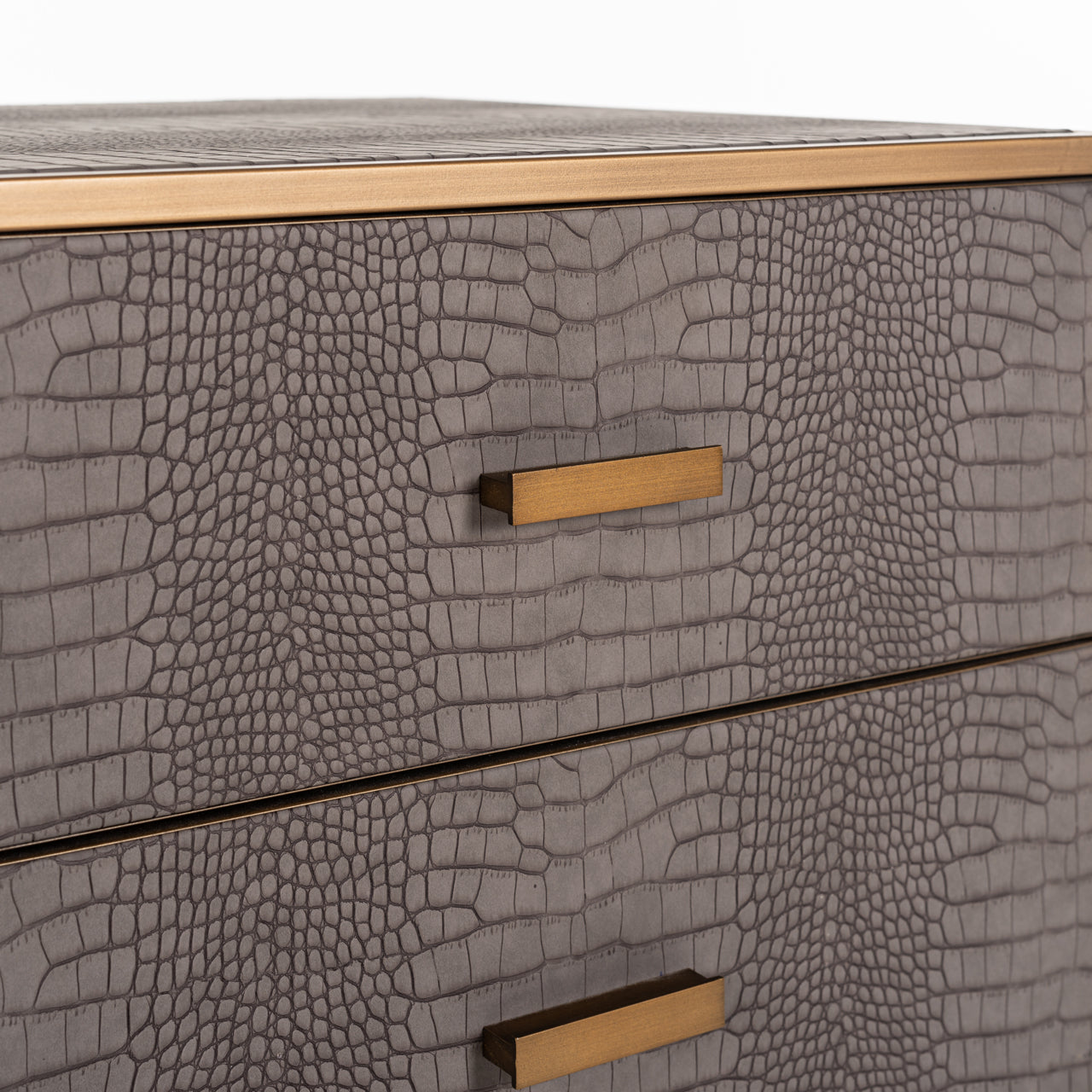 Nightstand Classio brushed gold