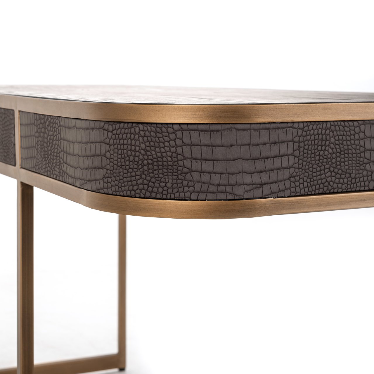 Desk Classio brushed gold