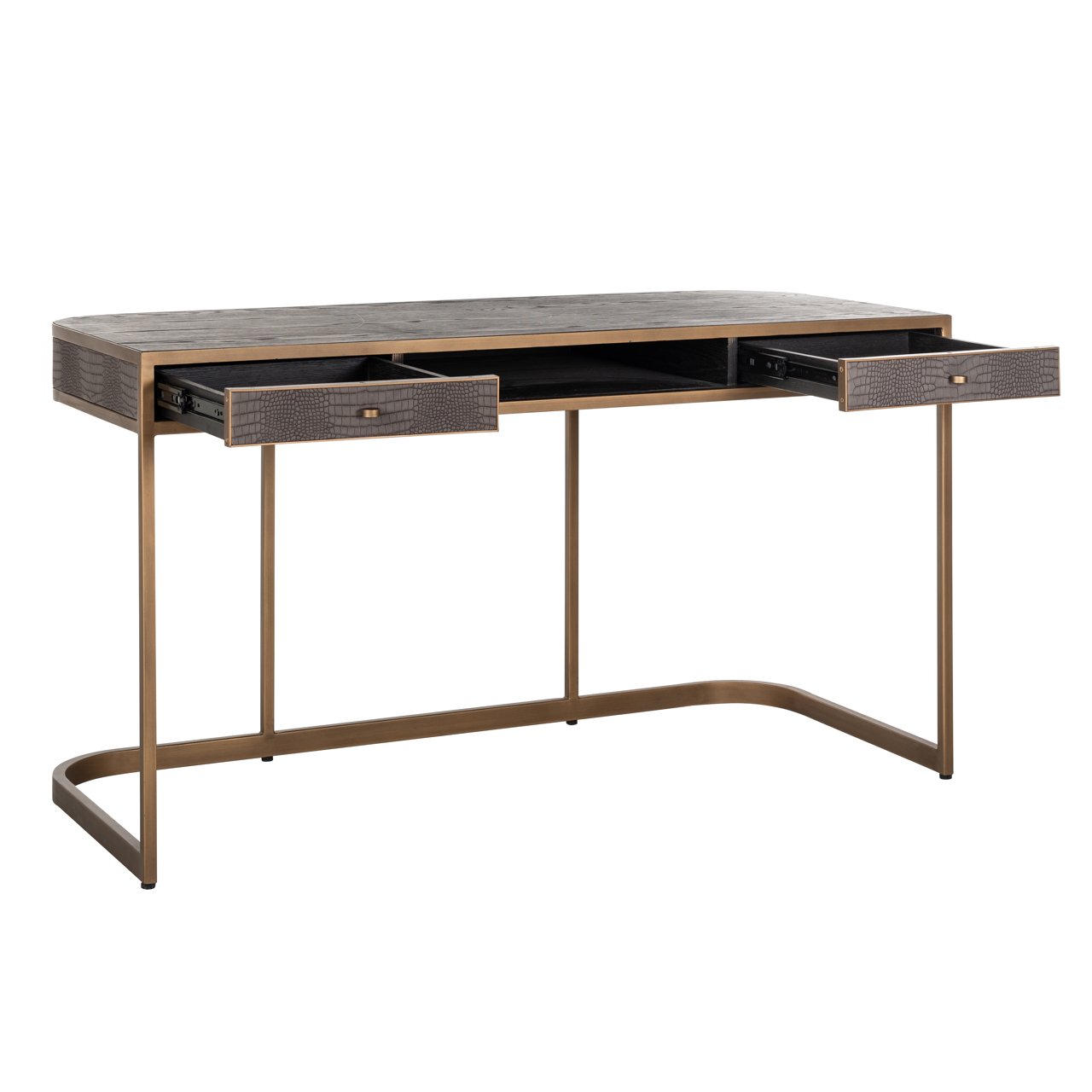 Desk Classio brushed gold