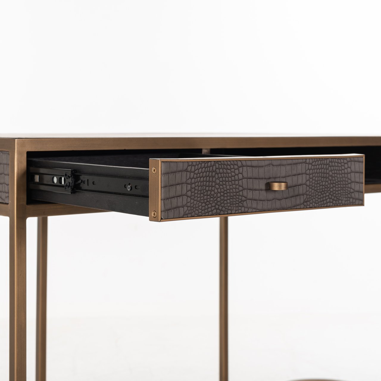 Desk Classio brushed gold