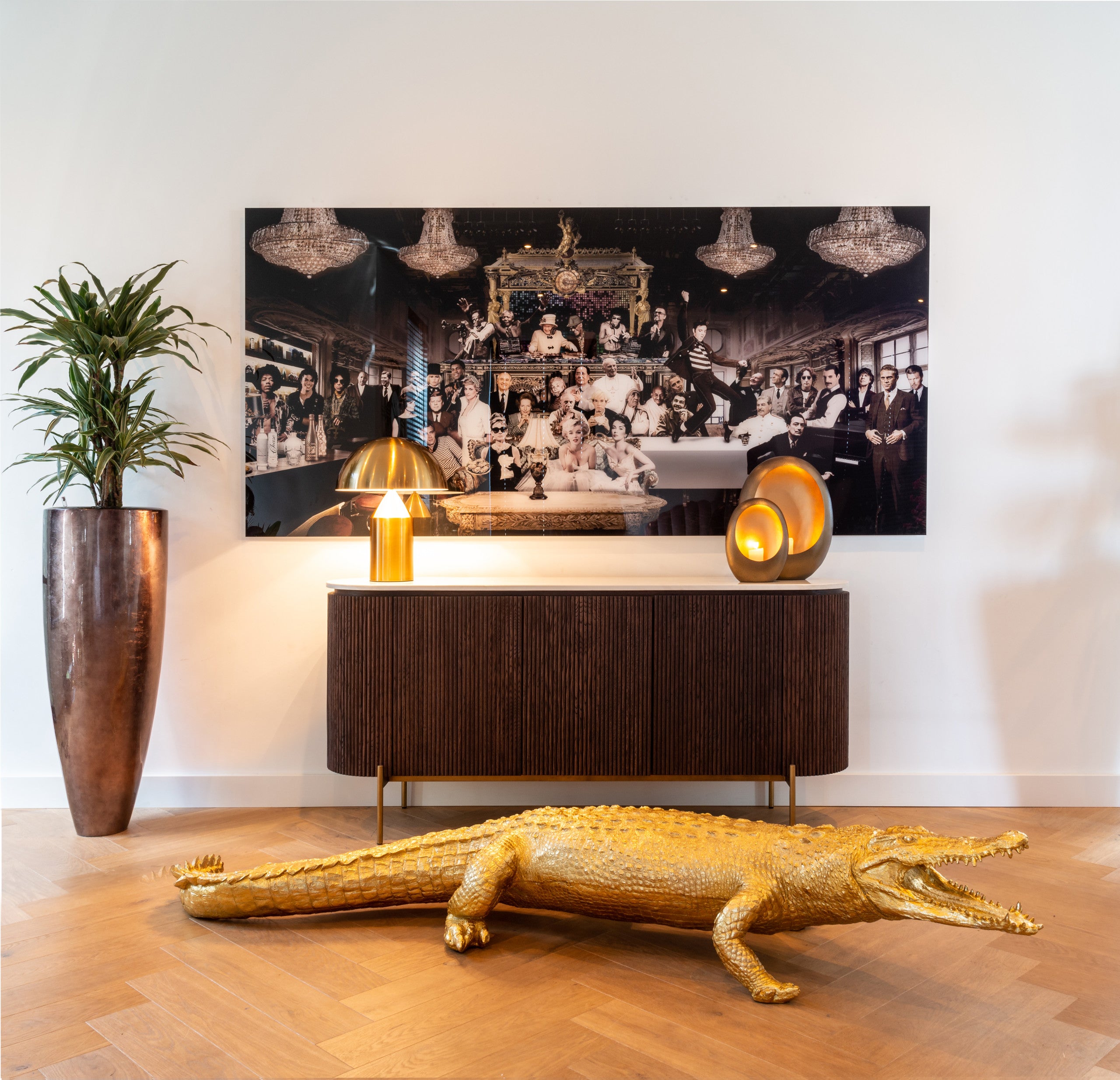 Sideboard Barkley brushed gold