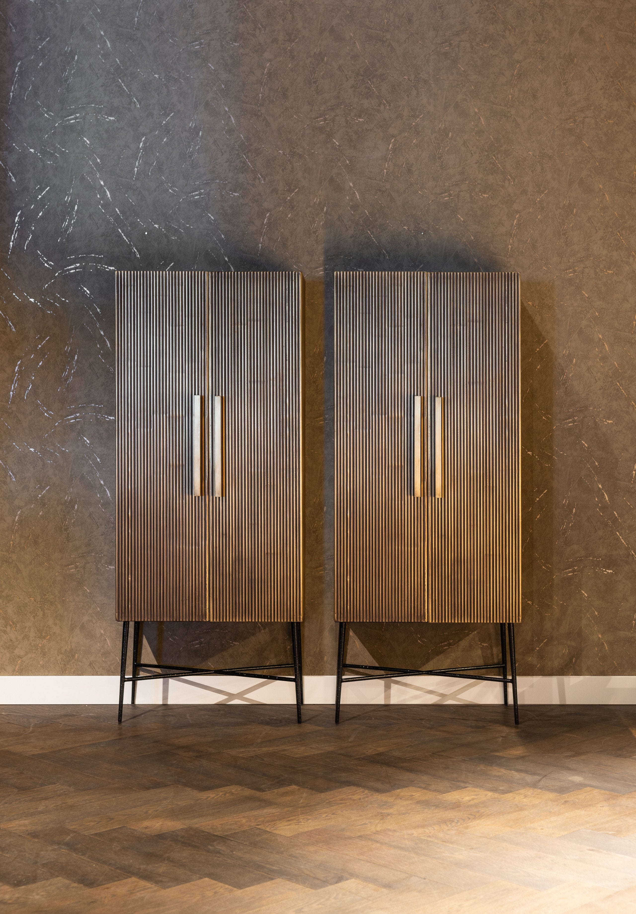 Storage cabinet Ironville gold