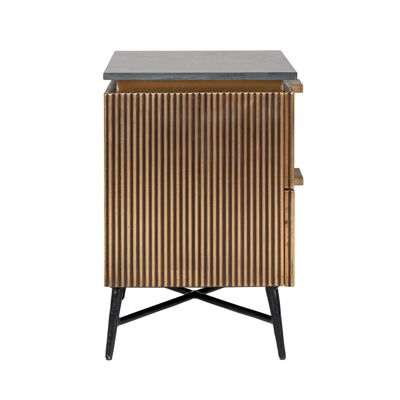 Nightstand Ironville gold