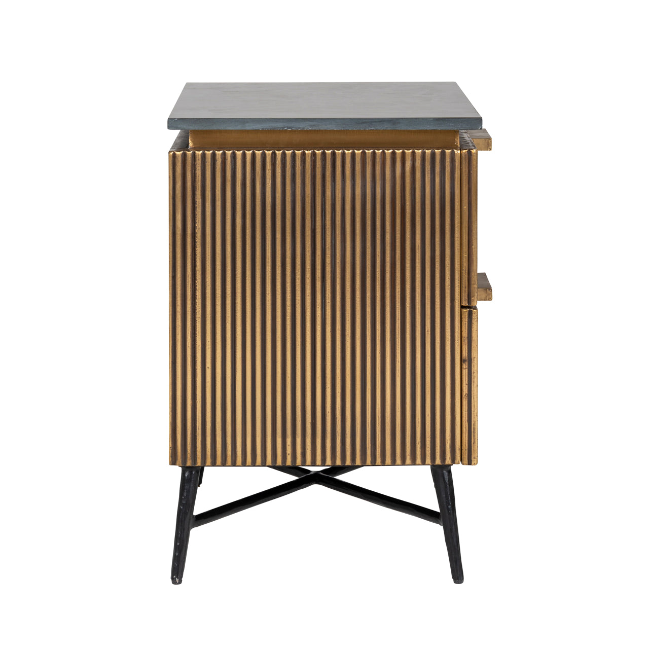 Nightstand Ironville gold