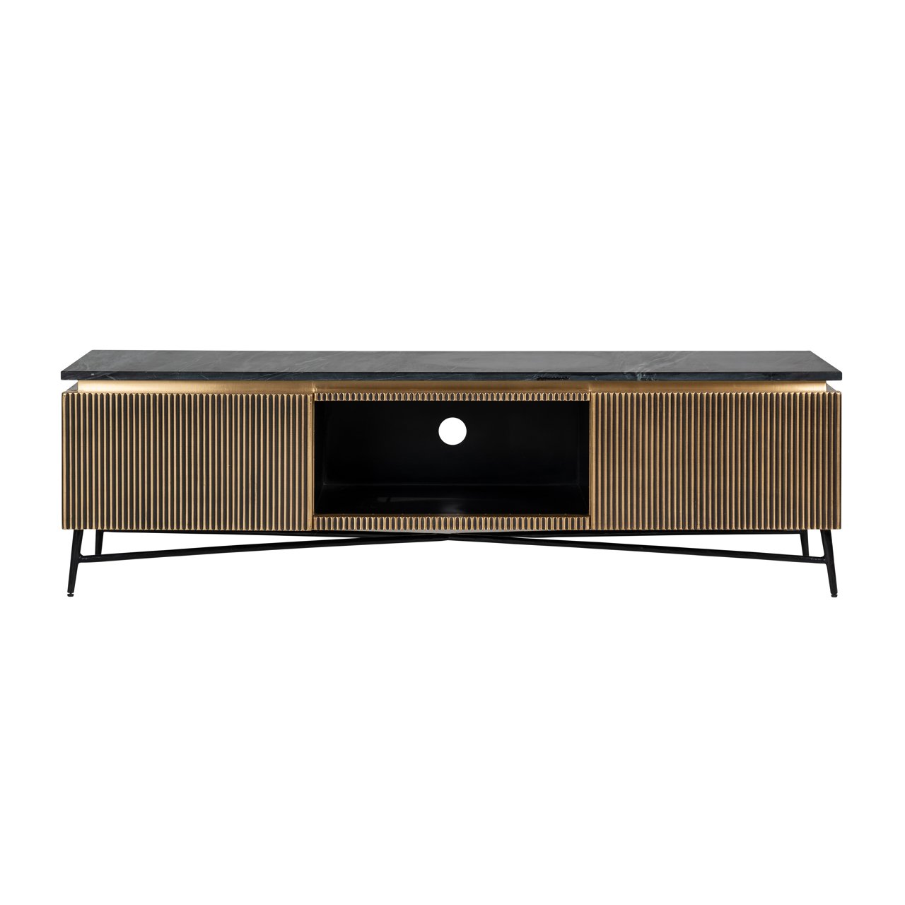 TV cabinet Ironville gold