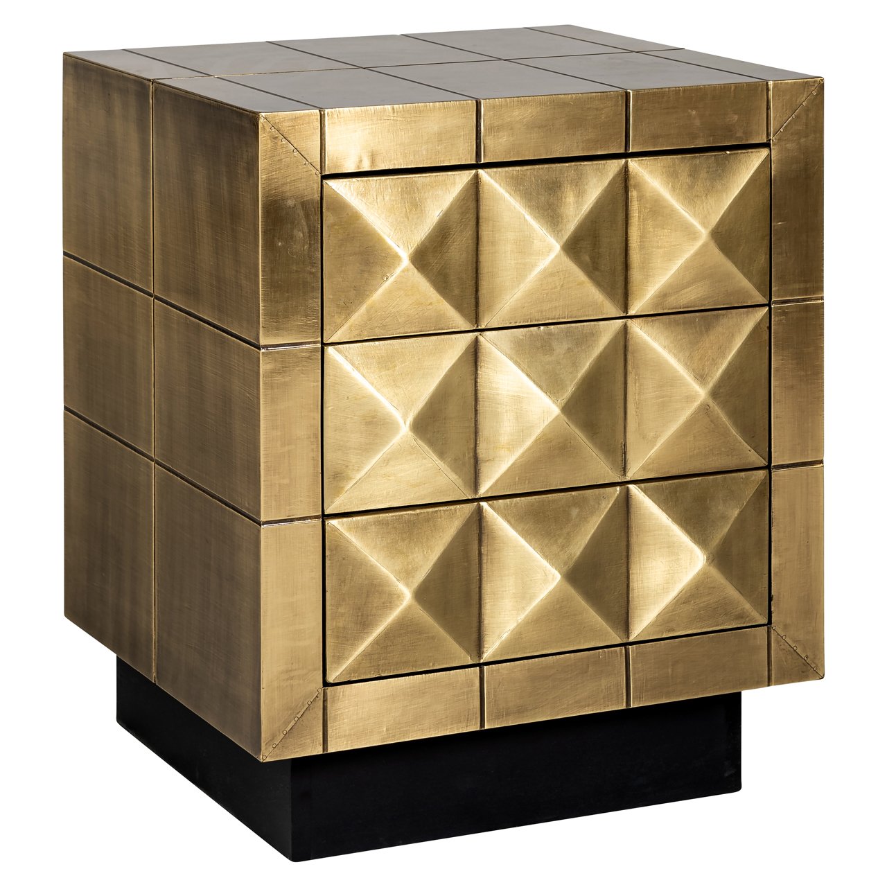 Nightstand Collada brushed gold
