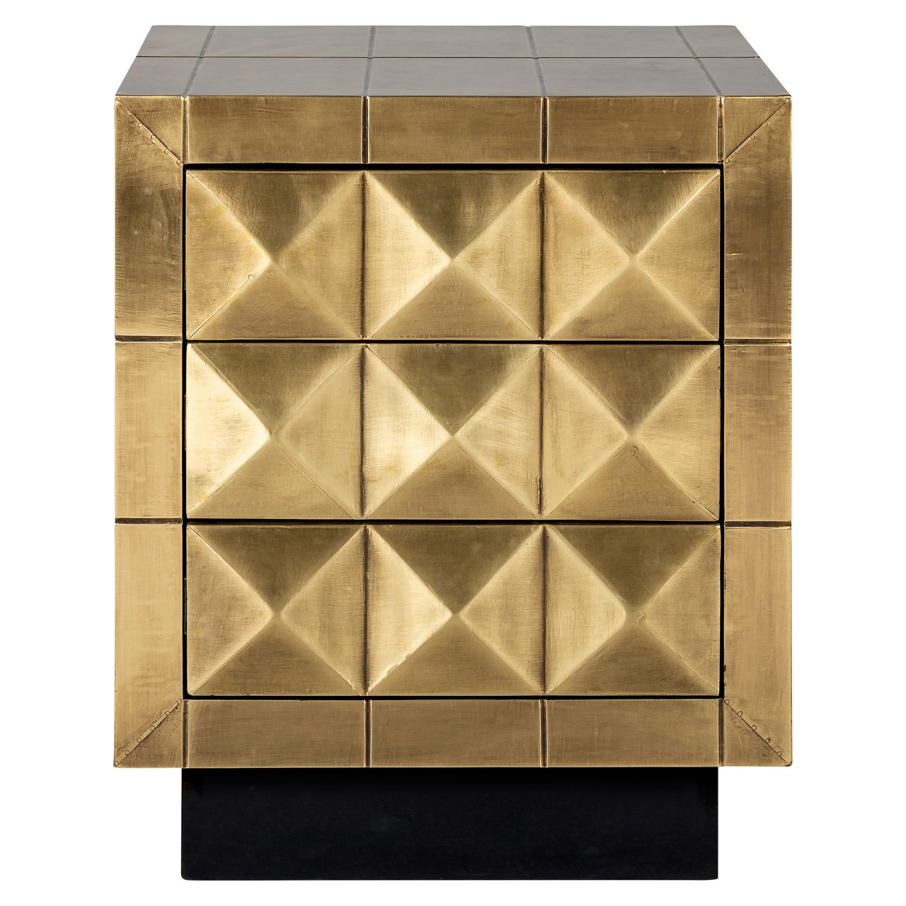 Nightstand Collada brushed gold