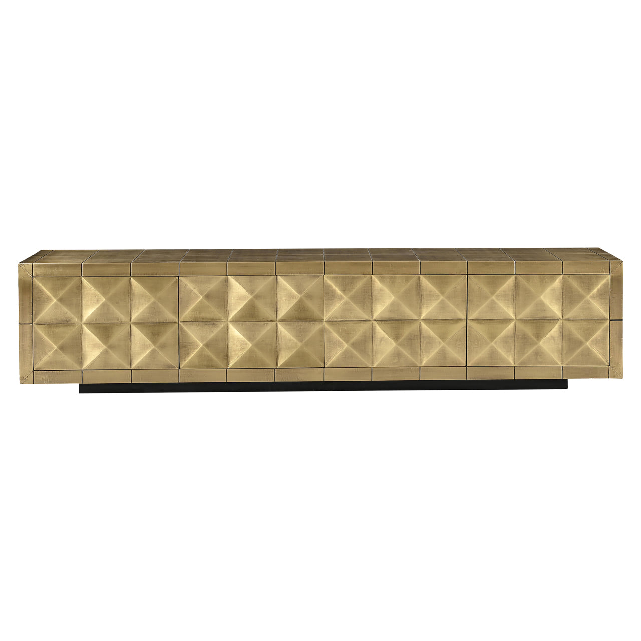 TV cabinet Collada brushed gold