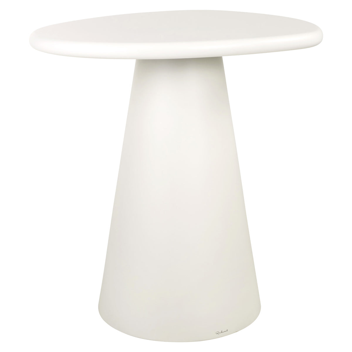 Bar table Bloomstone white