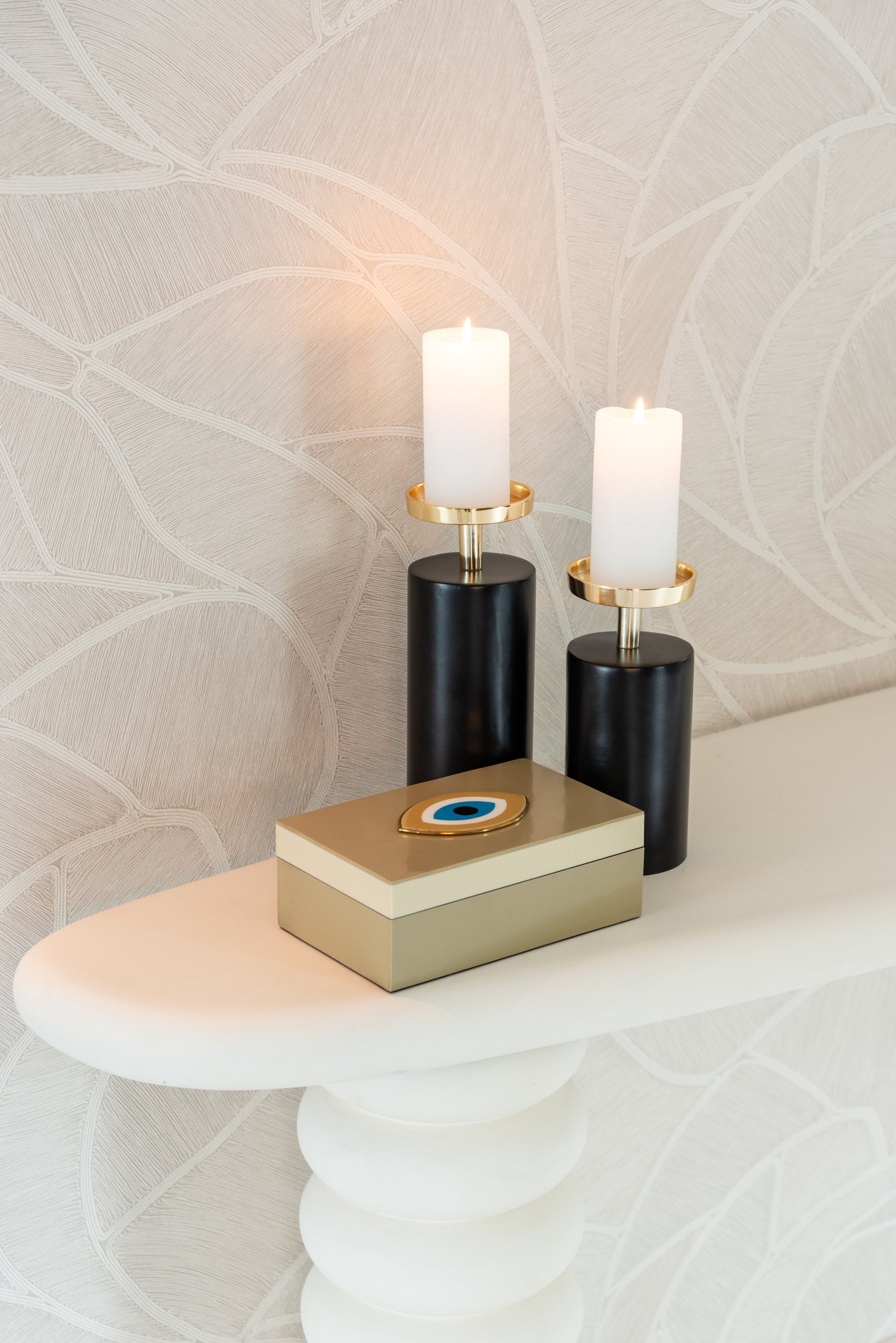 Console Bloomstone white 170