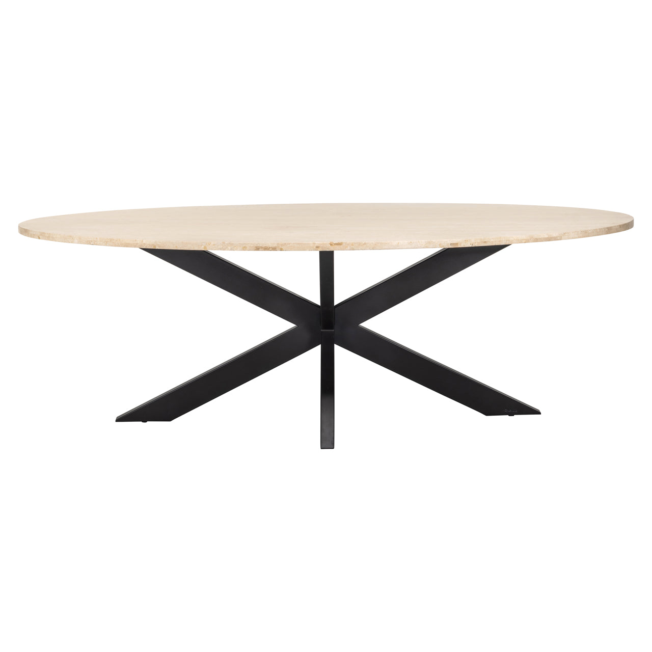 Dining table Avalon bronze oval 230