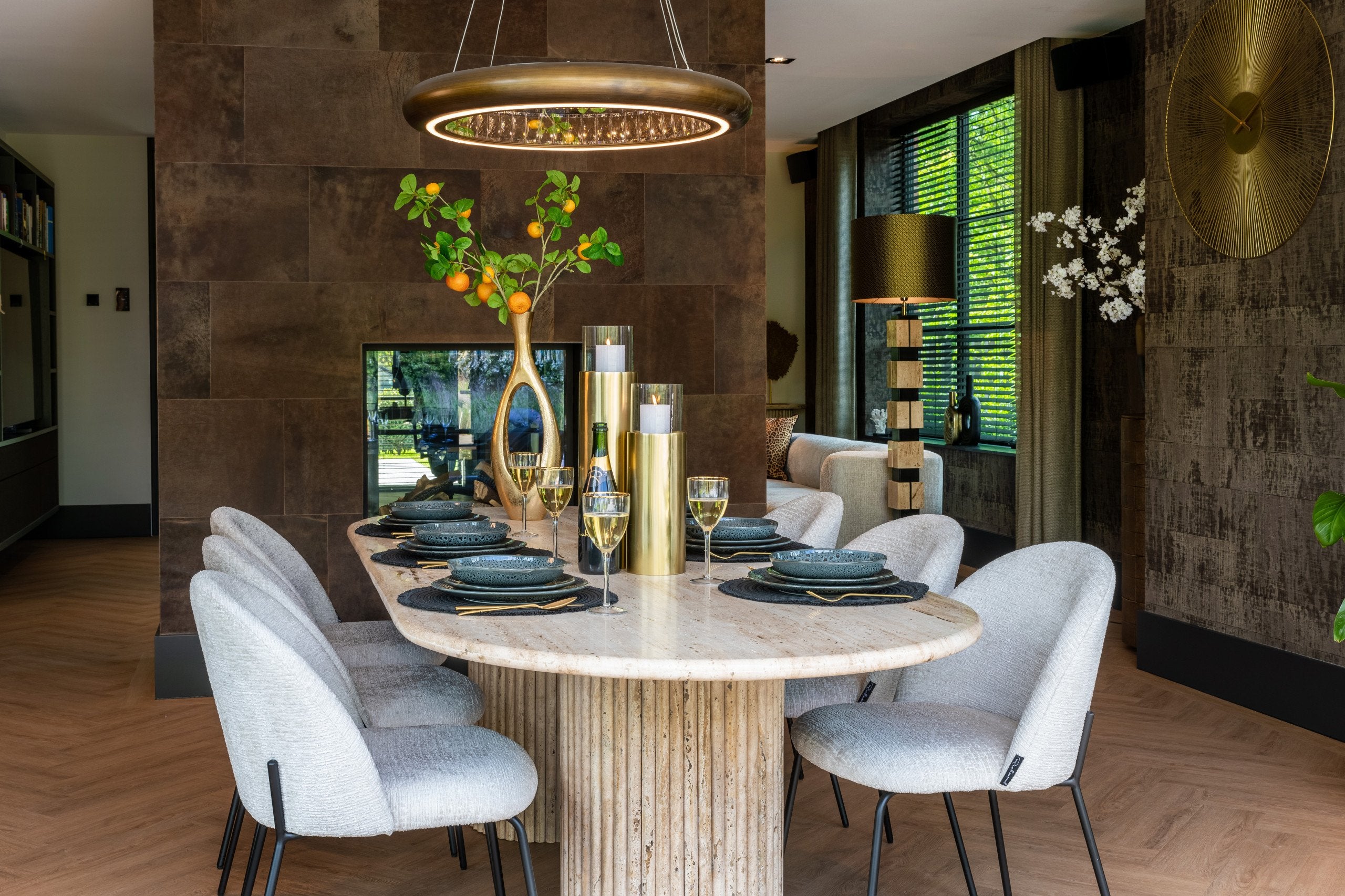 Dining chair Alyssa cream fusion (Set of 2)