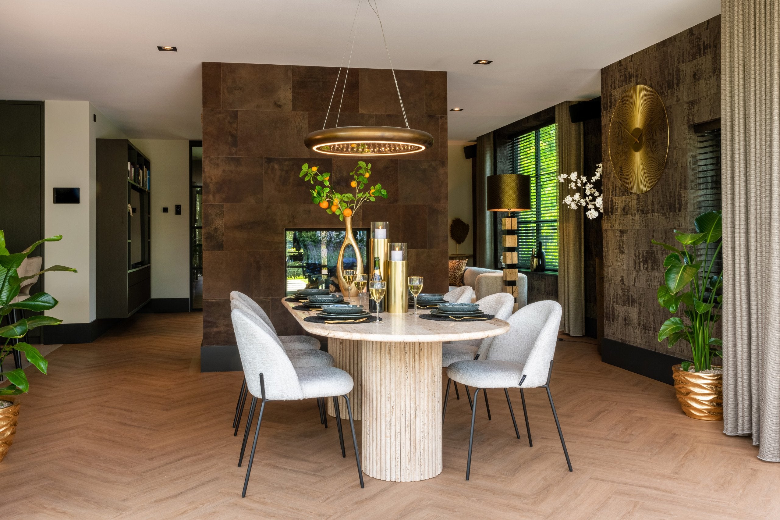 Dining chair Alyssa cream fusion (Set of 2)