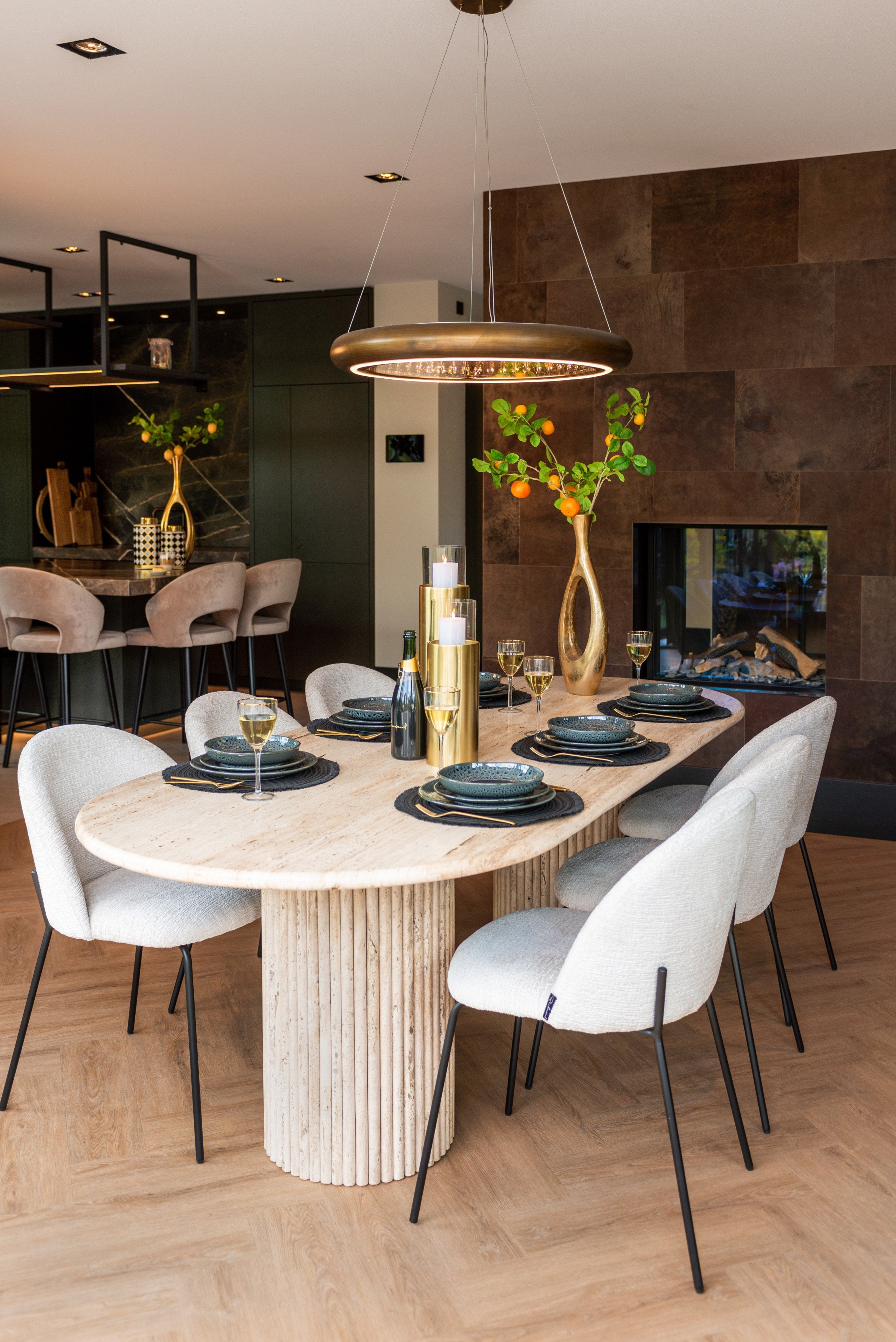 Dining chair Alyssa cream fusion (Set of 2)