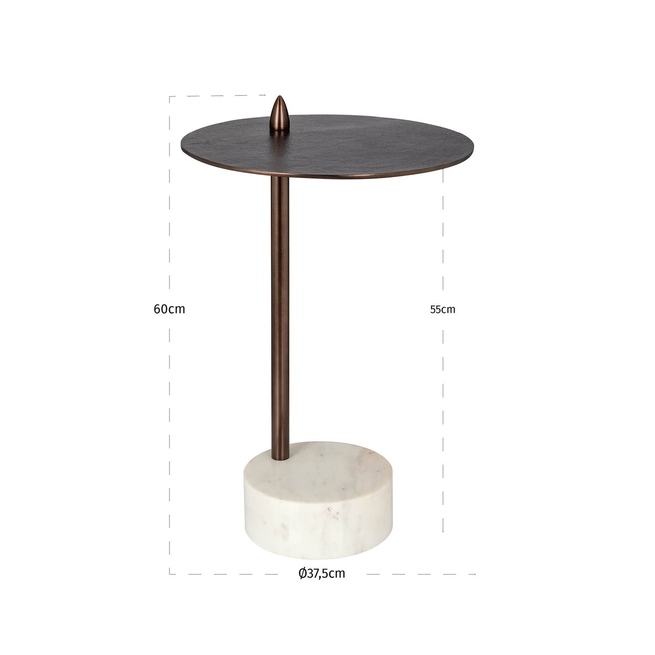 End table Barron bronze